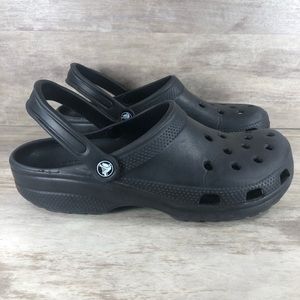 Crocs Classic Clog Sandal Black Men 11